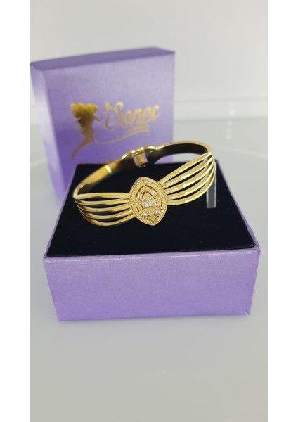 Baget Taşlı Çelik Kelepçe SNS103899