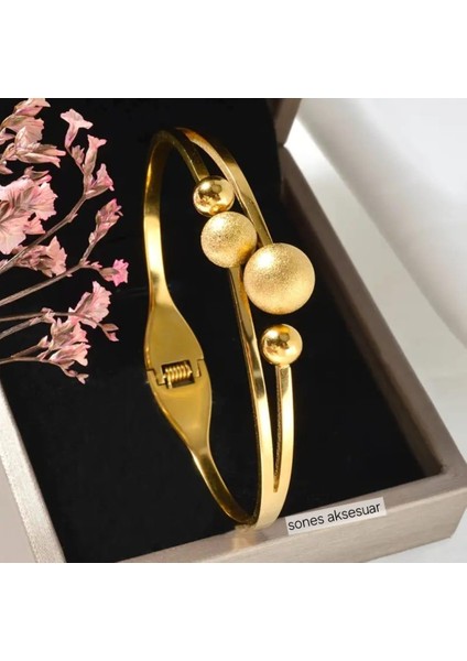 Dorika Gold Çelik Kelepçe SNSC014-1