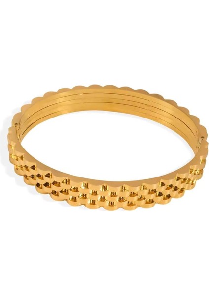 Marka Kalın Çelik Kelepçe SNS001 kararmaz kadın modelleri