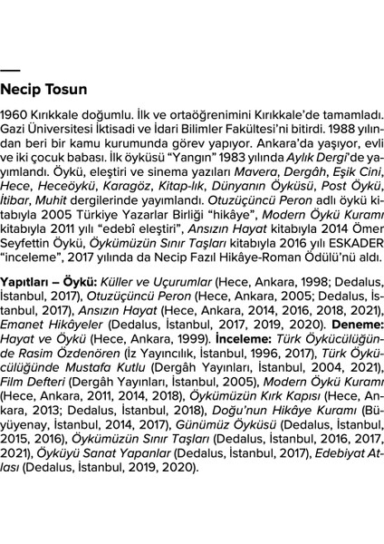 Gidilmemiş Yerlerin Türküsü - Necip Tosun modelleri