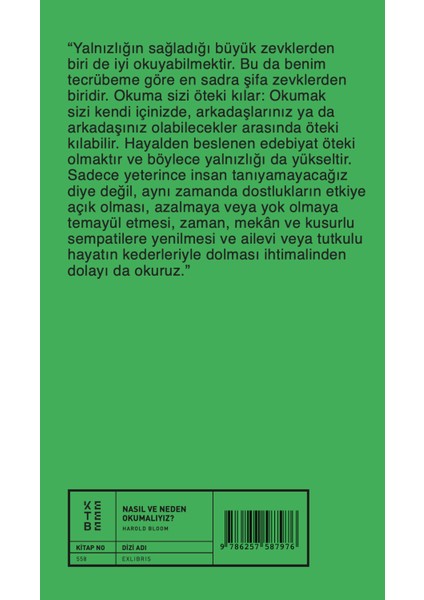 Nasıl ve Neden Okumalıyız? - Harold Bloom fiyatları