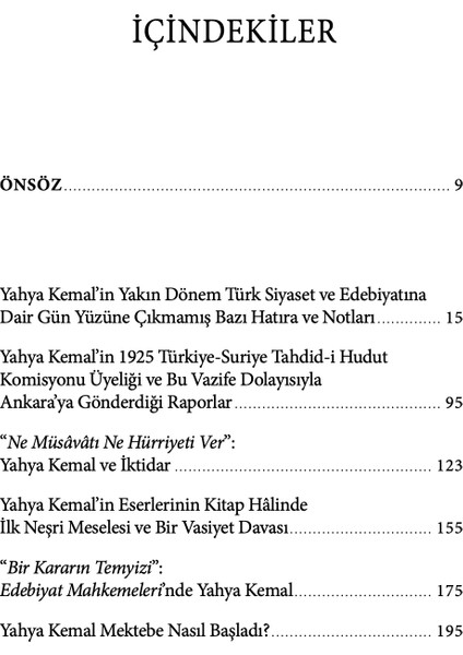 Tütmeye Devam Eden Buhurdan: Yahya Kemal - Mehmet Samsakçı modelleri