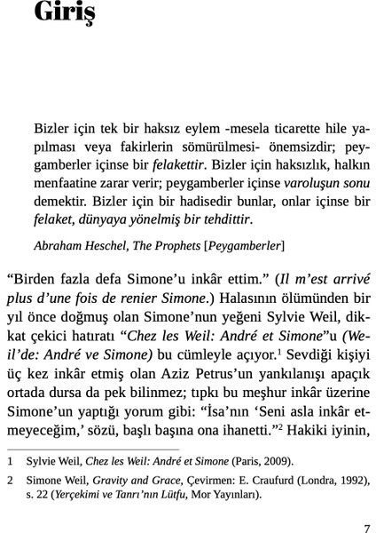 Simone Weil - Palle Yourgrau indirimleri