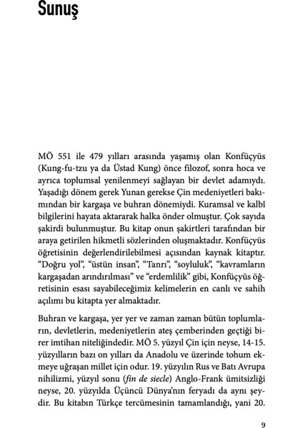 Üstad Dedi Ki - Lun Yü - Konfüçyüs