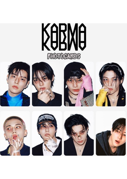 Stray Kıds '' Karma '' Photocards Set