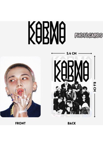 Stray Kıds '' Karma '' Photocards Set fiyatları