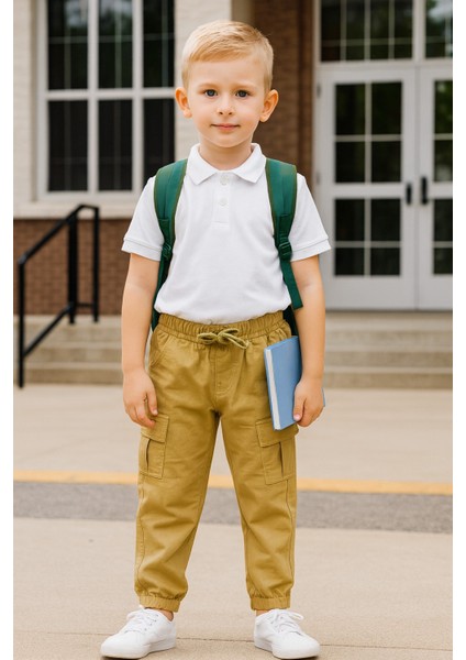 Kargo Cep Çocuk Eşofman Alt