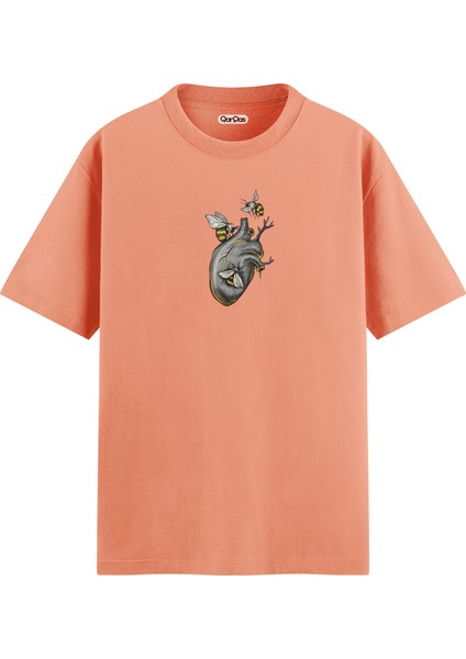 Heart And Bee - Regular T-Shirt