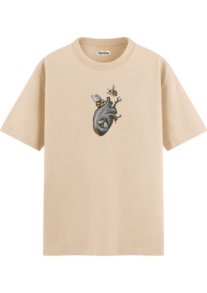 Heart And Bee - Regular T-Shirt