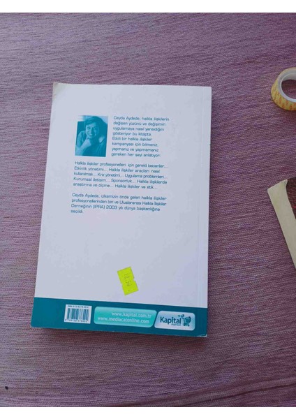 Halkla Ilıskıler Kampanyaları Ceyda Aydede. Teorik ve Uygulamalı Halkla Ilişkiler Kampanyaları 2009 Basim 224 Sayfa Bir Sayfa Kenarinda Kucuk Bant Var Harici Cok Temiz Durumdadir modelleri