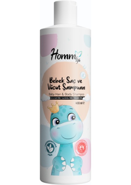Bebek Saç ve Vücut Şampuanı 400 ml