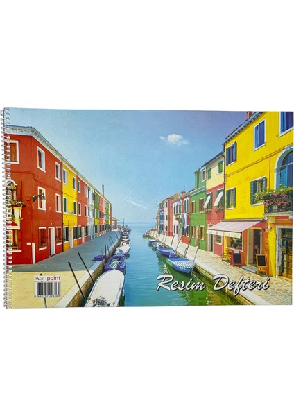 Resim Defteri 35 X50 Karton Kapak 15 Yaprak 6 Adet