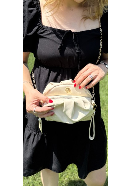 Kadın Yumuşak Deri Zincir Askılı El ve Omuz Çantası fırsatları