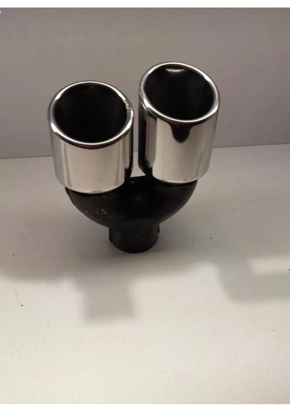 76 mm Çiftli Sol Parlak Nikelaj Egzoz Ucu modelleri