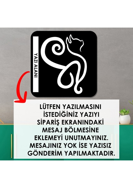 LED Işıklı Kişiselleştirilebilir Kedi Temalı Tablo Danica Dekoratif Gece Lambası indirimleri