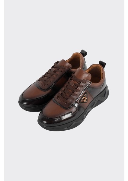 Bağcıklı Hakiki Deri Erkek Sneaker modelleri