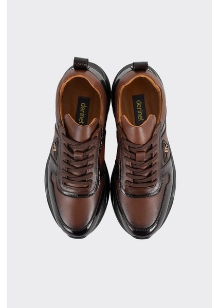 Bağcıklı Hakiki Deri Erkek Sneaker fırsatları