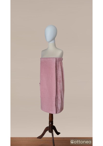 % 100 Pamuklu Aetos SARMA HAVLU, Duş, Spa, Deniz-Plaj, Banyo Havlusu Kadın Pembe fırsatları