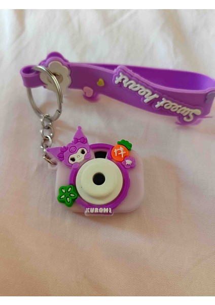 Kuromi Silikon Anahtarlık
