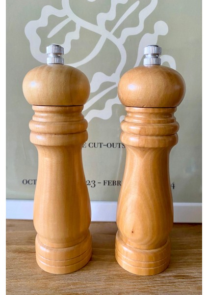 2 Adet 16CM Bambu Değirmen Seramik Bıçaklı Öğütücü Değirmen Karabiber Tuz Kahve Öğütücüsü modelleri
