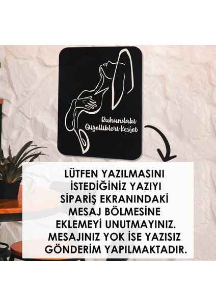 LED Işıklı Kişiselleştirilebilir Kadın Temalı Tablo Cleo Dekoratif Gece Lambası indirimleri