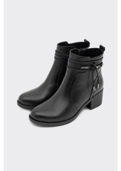 Hakiki Deri Fermuarlı Kadın Bot indirimleri