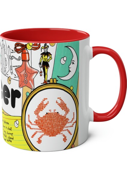 Yengeç Burcu Baskılı Kupa fırsatları