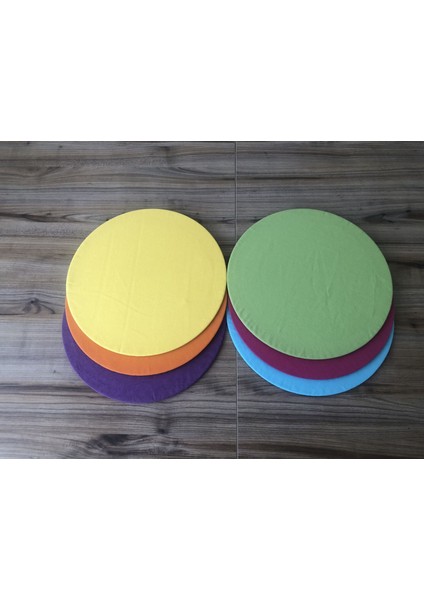 Karışık Renkli Supla 33 cm (6 Adet Mdf Dahil)