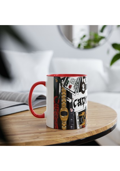 Oğlak Burcu Baskılı Kupa