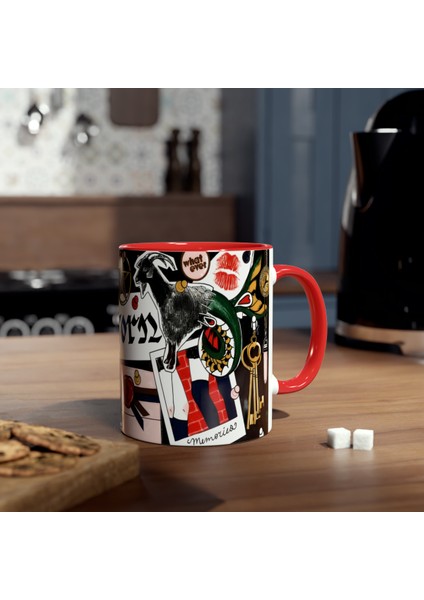 Oğlak Burcu Baskılı Kupa