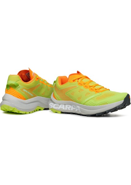 Spin Planet Kadın Koşu Ayakkabısı Sunny Green-Orange Fluo - 42