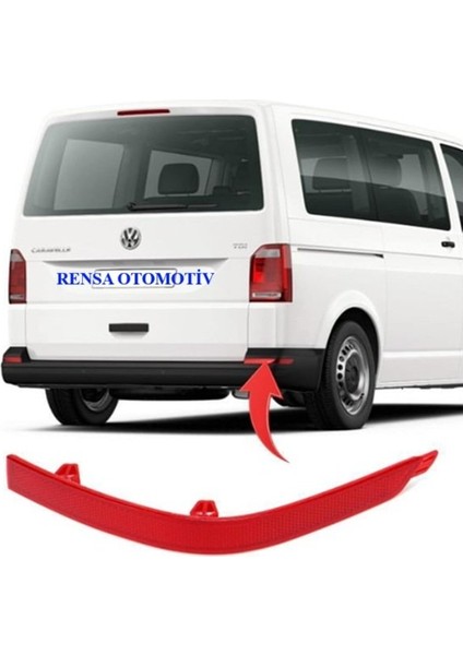 Arka Tampon Reflektör Sağ Volkswagen Transporter T7 2016-