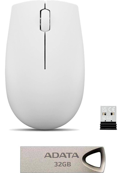300 Kablosuz Mouse + Adata UV210 USB 2.0 Flash Bellek