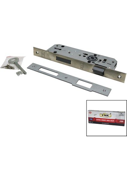 Extra Hibrit Kare Oda Gömme Kilit 35MM (4490)
