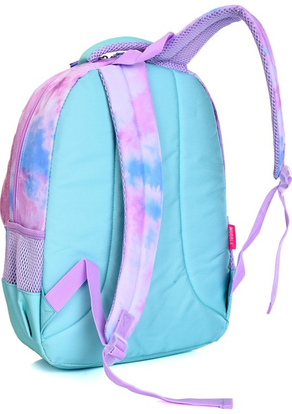 MU-9106 Shine Bright Okul Çantası ve Kalemlik Seti – Renkli Desenli, Işıltılı, Ortaokul/ilkokul Için fırsatları