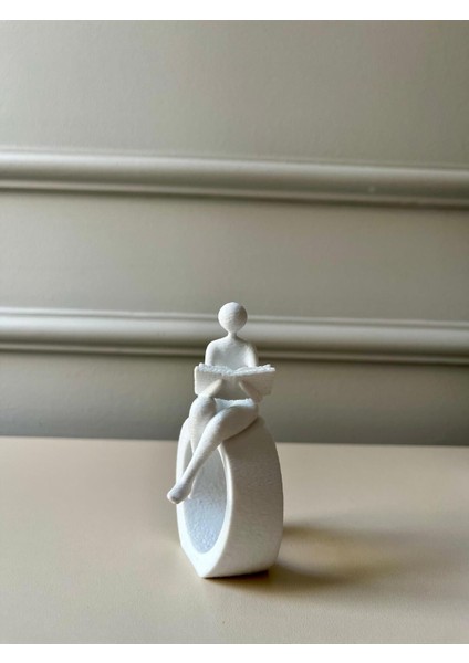 Kitap Okuyan Iskandinav Tarzı Biblo Heykel Figür Dekor Dekorasyon fiyatları