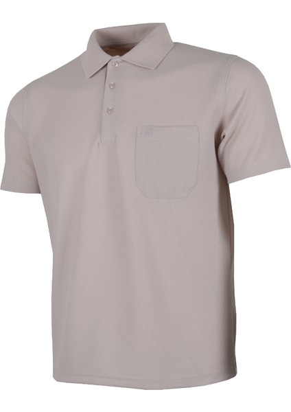 Erkek Tişört Yakalı Cepli Waffle Kumaş RAR01318 fiyatları