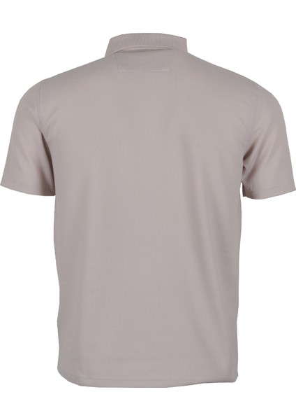 Erkek Tişört Yakalı Cepli Waffle Kumaş RAR01318 indirimleri