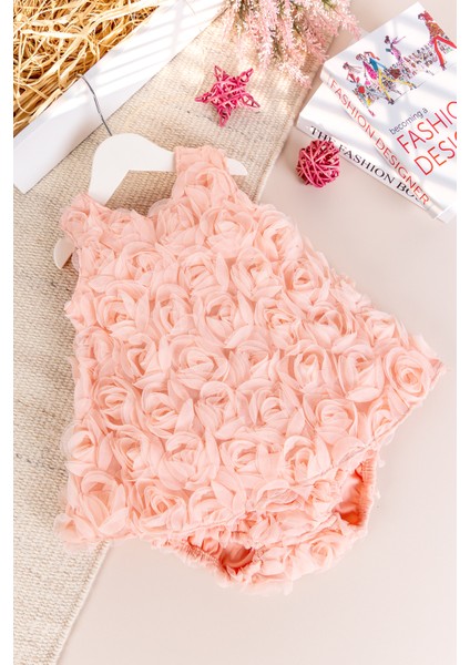 Gül Işlemeli Kız Bebek Elbise Özel Gün Elbisesi fiyatları