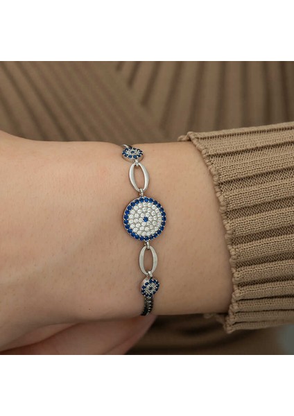 ​gümüş Nazar Boncuklu Bileklik fırsatları