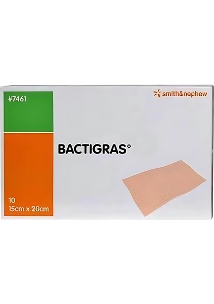 Bactigras Yara Bakım Örtüsü Antiseptik Sargı 15 cm*20 cm