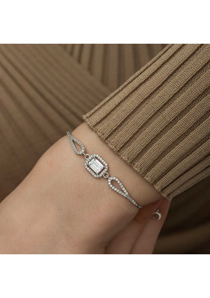 Gümüş Baget Bileklik modelleri