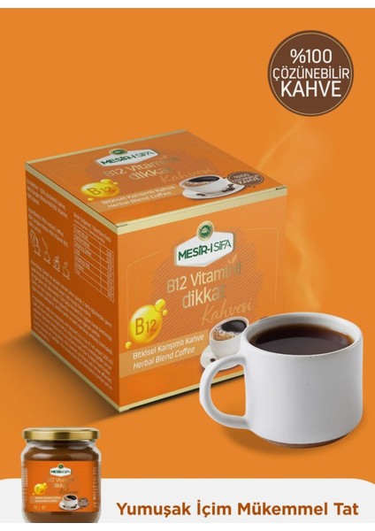 Mesir- i Şifa B12 Vitaminli Dikkat kahvesi