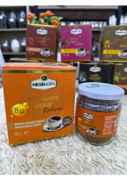 Mesir- i Şifa B12 Vitaminli Dikkat kahvesi fırsatları