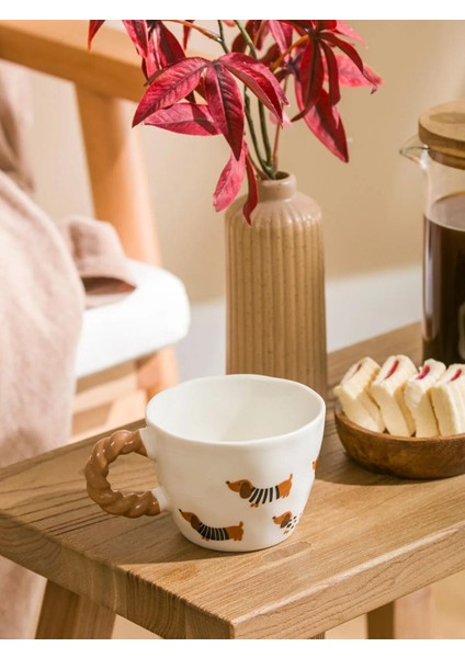 Lcw Baskılı Seramik Kupa 270 ml (W5)