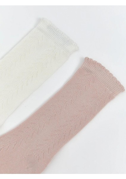 Lcw Kendinden Desenli Kız Bebek Soket Çorap 2'li (W5) fiyatları