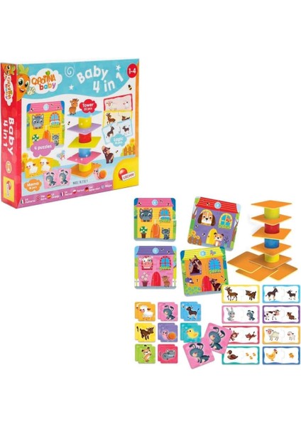 Nessiworld 4in1 Kule 16 Parça