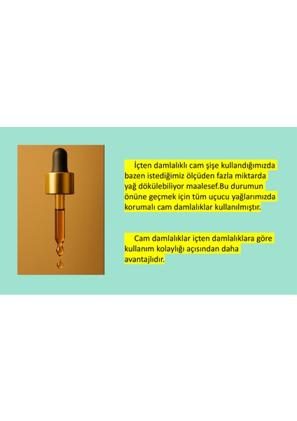 Kekik Yağı 10 ml - % 100 Saf ve Doğal - Cam Damlalıklı -Origanum Vulgare