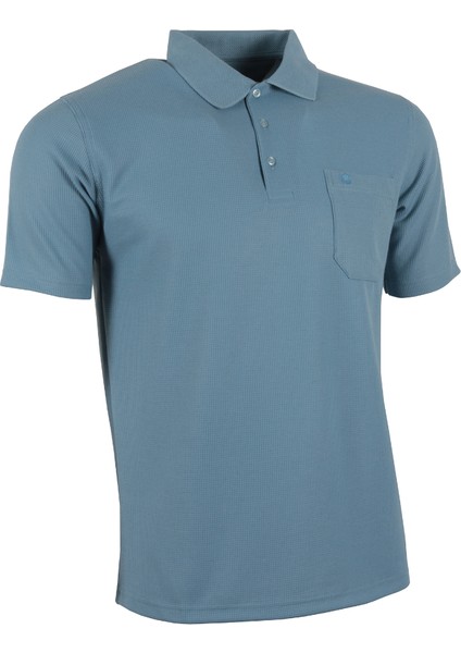 Erkek Tişört Yakalı Cepli Waffle Kumaş RAR01317 modelleri