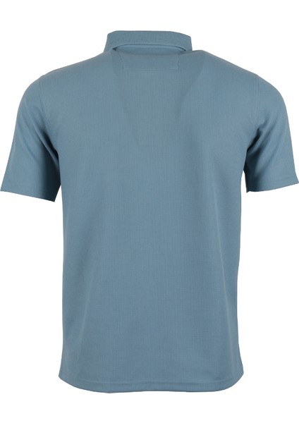 Erkek Tişört Yakalı Cepli Waffle Kumaş RAR01317 indirimleri